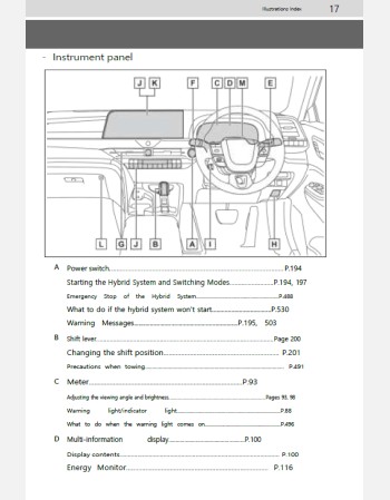 toyota crown 2024 - 2025 owners manual in english